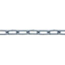 【即納在庫品】「直送」ニッサチェイン IW2055 鉄ユニクロ溶接リンクチェイン 5.5mm×30m
