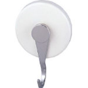 オート OH-28M 強力マグネットフック10kg白 (ホワイト)【1個】