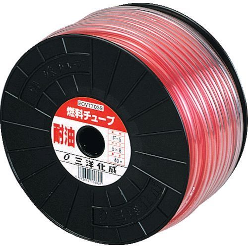 【即納在庫品】「直送」サンヨー F-4 耐油燃料チューブ4×7（F−4）　40m