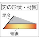 【即納在庫品】「直送」豊稔 HT-3516 光山作 安来鋼青紙付 片刃腰鉈165mm