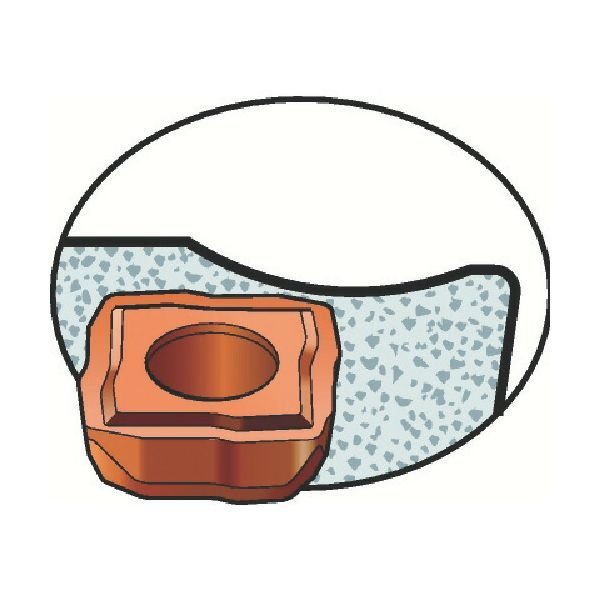 【即納在庫品】「直送」SV 880-02 02 04H-C-GR 1044 【10個入】 スーパーUドリルインサートCOA （10個入）