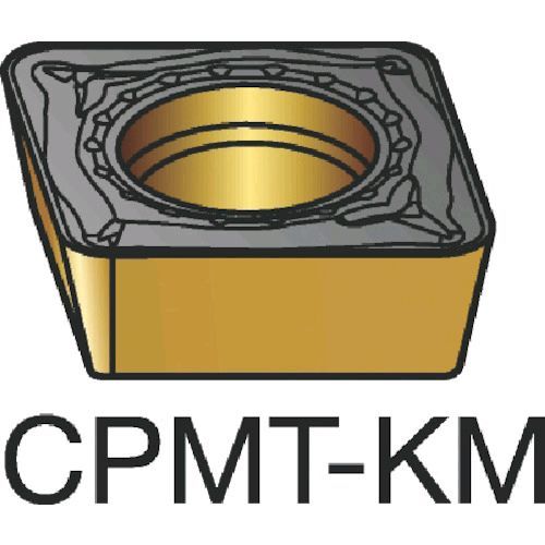 【即納在庫品】「直送」SV CPMT 06 02 04-KM H13A 【10個入】 旋削用チップコロターン111 超硬 （10個入）