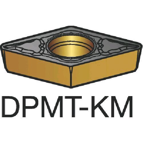 Rakuten - 【即納在庫品】「直送」SV DPMT070204-KM H13A 【10個入】 旋削用チップコロターン111超硬 （10個入）【キャンセル不可】
