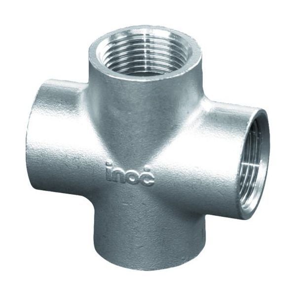 (LINEクーポン有)【即納在庫品】「直送」イノック 304X32A クロス304X32A 175-4891 INOC ねじ込み管継手 ステンレス 東栄