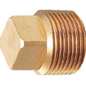 (LINEクーポン有)直送 代引不可・他メーカー同梱不可 カクダイ 6168Y-13 砲金プラグ 6168Y13 KAKUDAI 水道配管資材 TR【キャンセル不可】