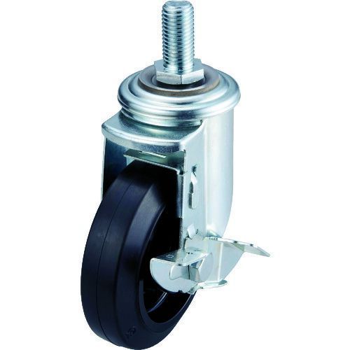 (LINEクーポン有)【即納在庫品】「直送」ワコー AHT125NRBDS エアーキャスターねじ込みタイプ 自在車S付 荷重160車輪径125幅38 AHT-1 328-2520