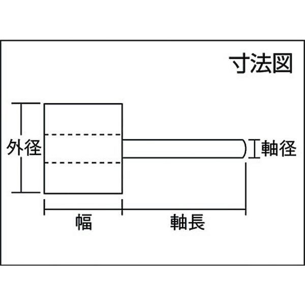 【即納在庫品】「直送」AC MF2510-60 【10個入】 マイクロフラップ 軸径3mm ＃60 ...