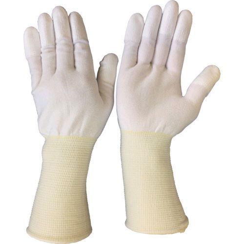 【即納在庫品】「直送」ブラストン BSC-16B-LL PU指先コート手袋 ロング 10双入 BSC16BLL
