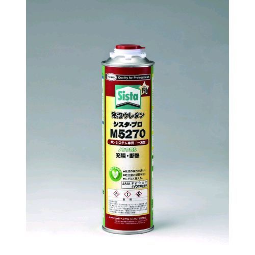 【即納在庫品】「直送」ヘンケル M5270 発泡ウレタン 1液タイプ M5270 750ml(4.0)