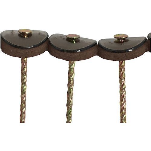 【即納在庫品】「直送」ハント 00019420 ポリカーボネイト連結傘釘14×38ブロンズ（...
