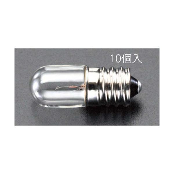 エスコ EA758ZA-24A 30V/0.11Aパネル球 （10個入）【キャンセル不可】