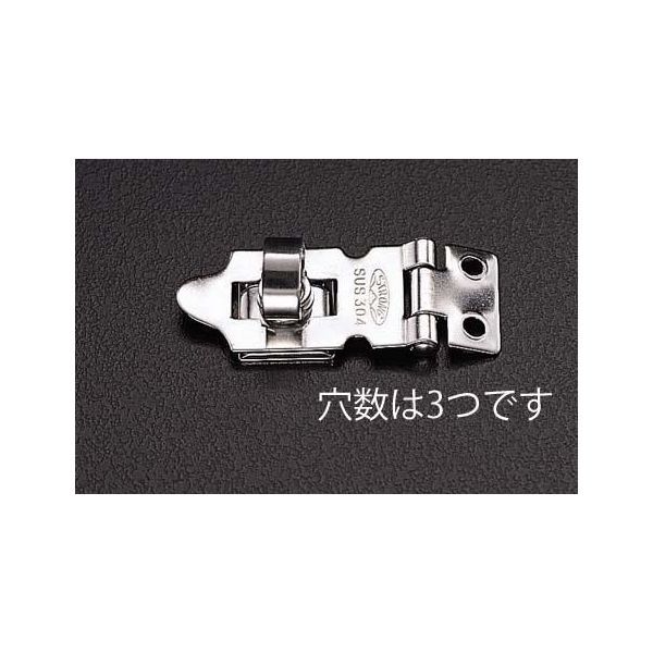 エスコメーカーお問い合わせ：06-6532-6226●材質…SUS304●研磨仕上げ●取付ねじ付●サイズによりねじ穴数が異なります。●A…75mm●B…26mm●C…28mm●H…21mm●F…28mm