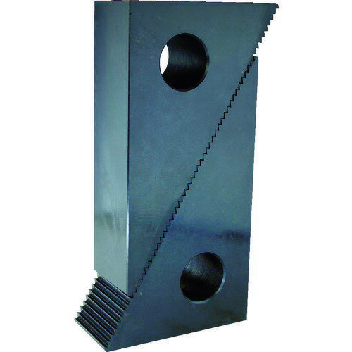 ニューストロングメーカーお問い合わせ：06-6747-0771【特長】●ブロックにセレーションが切ってあり高さ調節が簡単にできます。●ステップブロックと使用することで素早く高さ調整できます。【用途】●クランプの高さ合わせに。【仕様】●幅(m...