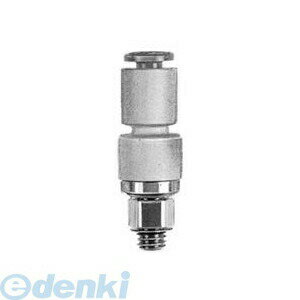 Air Tools - (LINEクーポン有)SMC KSH06-M5 【2個入】ロータリワンタッチ管継手 ハーフユニオン【標準タイプ】 KSH06M5