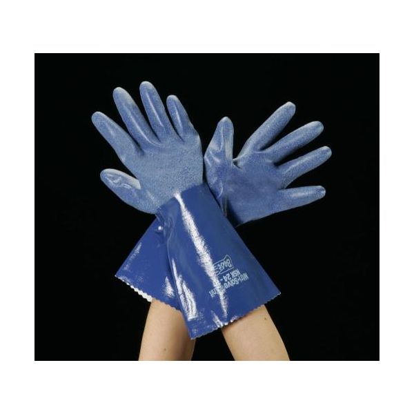 【即納在庫品】「直送」エスコ EA354BW-26 L耐酸・耐油・溶剤手袋 EA354BW26【キャンセル不可】