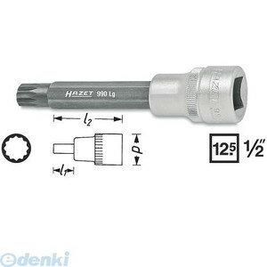 樂天商城 - (LINEクーポン有)【納期-通常7日以内に発送 在庫切れ時-約2ヶ月 】ハゼット HAZET 990LG-12 ソケット1／2 990LG12