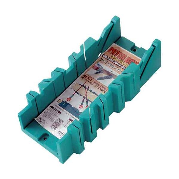 (LINEクーポン有)4977292108409 マイターボックス 2×4材用 4977292108409 藤原産業 のこぎり 鋸切断ガ..