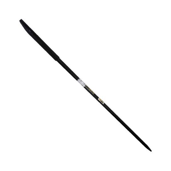 【用途】バール。【機能・特徴】造園作業用です。庭まわりの石の移動にご使用いただけます。頑丈・丈夫な本鍛造製品です。【仕様】●全長：約1500mm。●刃物鋼。【注意事項ほか】本来の用途以外には使用しないで下さい。使用前には本体あるいは部品にがたつき・緩みが無いことを確認してください。使用の際には保護めがね・手袋などを着用してください。園芸道具 鍬 DIY