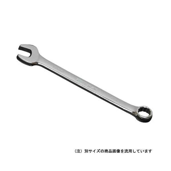 【用途】六角ボルト・ナットの締付け、緩め作業。【機能・特徴】メガネ側は、15度オフセットになっています。仮締め、早回しはスパナ側、本締めはメガネ側を使用します。【仕様】●サイズ：11mm。●完全焼入れ。●クロームバナジウム鋼。【注意事項ほか】ボルト、ナットのサイズに合ったものを使用し斜掛けや浅掛けはおやめ下さい。ハンマー等で叩いて衝撃を与えないで下さい。パイプ等を継ぎ足して使用しないでください。作業工具 スパナ 片目片口スパナ