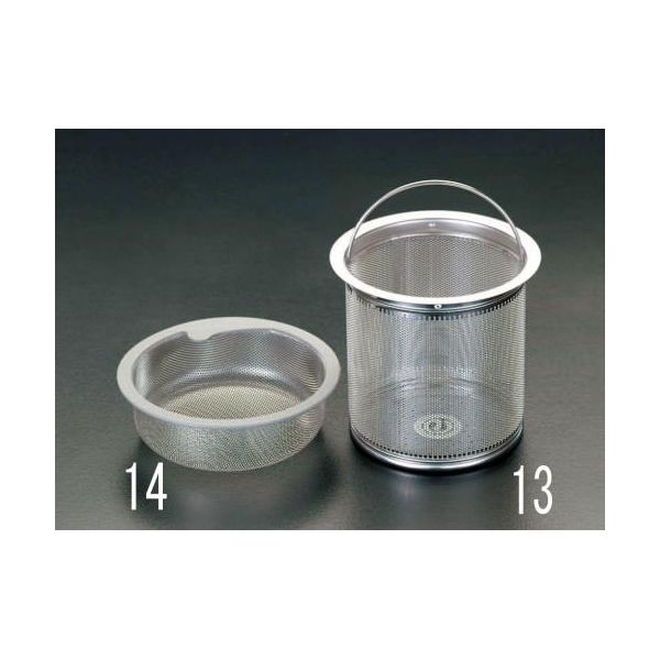 【即納在庫品】「直送」エスコ EA468DB-14 144x47mmステンレス製流し台網かご EA468DB14【キャンセル不可】