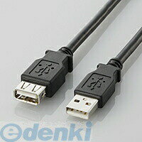 ELECOM エレコム U2C-E30BK USB2．0延長ケーブル（A－A延長タイプ）［3．0m］