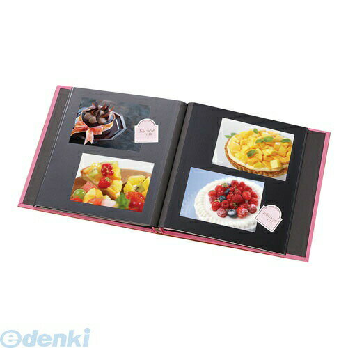 (LINEクーポン有)ナカバヤシ 32622 ドゥファビネ フエルアルバム デミサイズ アH-DD-141-P ピンク 32622 ビス式 写真