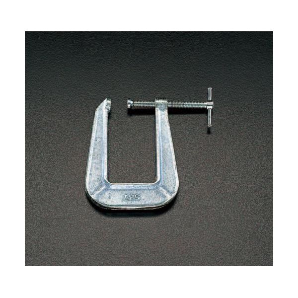 エスコ EA526WD-25 25mm ロングリーチC型クランプ【キャンセル不可】