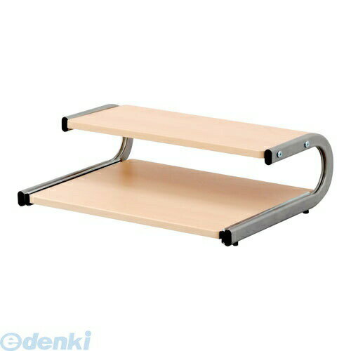 ナカバヤシ 94222 ノートスライダー ロータイプ ナチュラル PDN−003NM 94222 ナチュラル木目 収納 省ス..