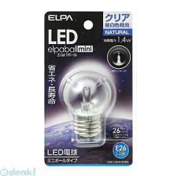 朝日電器 ELPA LDG1CN-G-G255 LEDデンキュウG40ガタE26