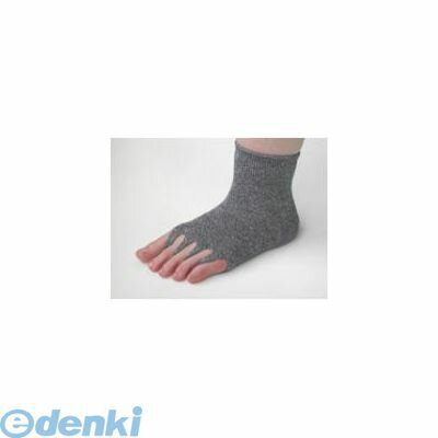 (LINEクーポン有)4514571000643 指ぬき健康ソックス ゴムあり L グレー 0643