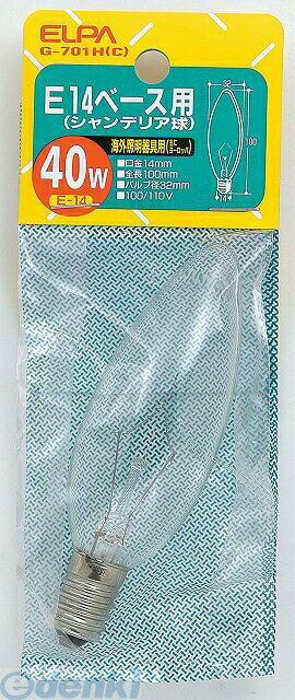 īŴ ELPA G-701H-C ǥꥢE14 40W