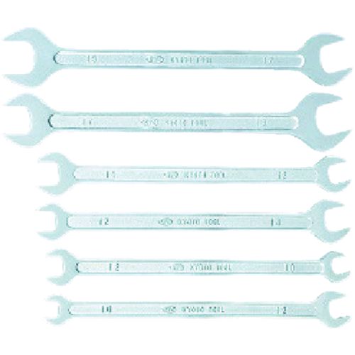 【即納在庫品】「直送」KTC 京都機械工具 工具 S206 薄口スパナセット[6本組]