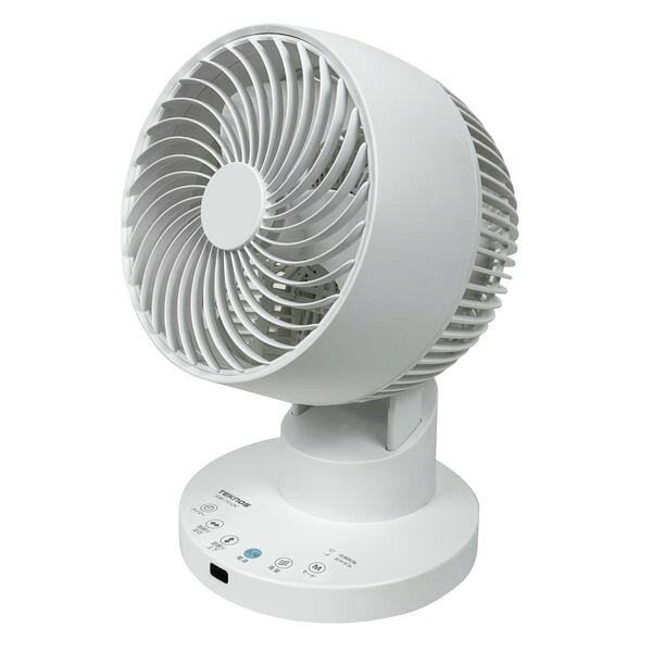 【商品説明】●消費電力 : 2〜17W（50Hz/60Hz)●風量 8 段階切替 ●上下左右自動首振り●衣類乾燥 / おやすみ風 ●1〜8 時間切タイマー●本体寸法（約）： W195×D195×H306mm●本体重量（約）： 1.7kg●色 ：ホワイト