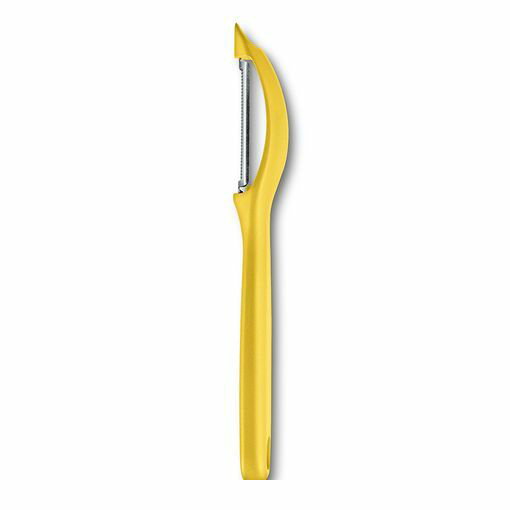 VICTORINOX - 直送 代引不可・他メーカー同梱不可 ビクトリノックス VICTORINOX #7.6075.8 ユニバーサルピーラー イエロー ＃7．6075．8【キャンセル不可】