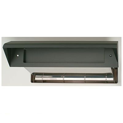 水上金属 NO30SU-ATU-BK No30ステンレスシュート 内フタ付気密型 厚壁用 色：黒 NO30SUATUBK