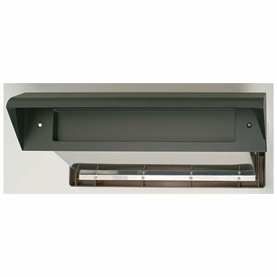 水上金属 NO30SU-OO-BK No30ステンレスシュート 内フタ付気密型 大壁用 色：黒 NO30SUOOBK