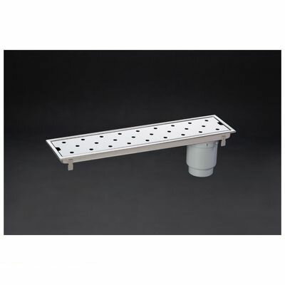 (LINEクーポン有)シマブン HSUT-15L750 直送 代引不可・他メーカー同梱不可 小川くん 排水ユニットSUSパンチング 非防水縦引き 長さ144×幅744 HSUT15L750