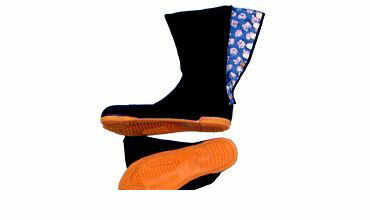 (LINEクーポン有)【納期-約1週間】ケイワーク K-WORK 4939645513544 ガード藍染たび10枚コハゼ K 25.5cm