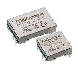 TDKラムダ0120-507-039【特長】●実装面積を従来製品に比べ約半分に小型化●タンタルコンデンサおよびアルミ電解コンデンサレス●出力電圧は±3％の高精度（10W以下単一出力）●5面を金属シールドした低ノイズ設計●樹脂充填しない軽量設計【仕様】●最大出力電力：3W●定格入力電力：12V●定格出力電圧：5V●単出力●横置きSMDタイプ