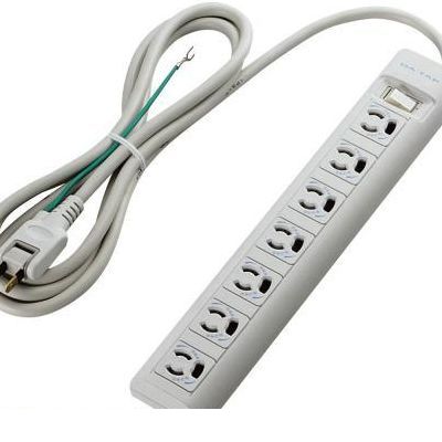 ELECOM エレコム T-Y3A-3720WH 抜け止めマグネット雷タップ TY3A3720WH スイッチ 電源タップ