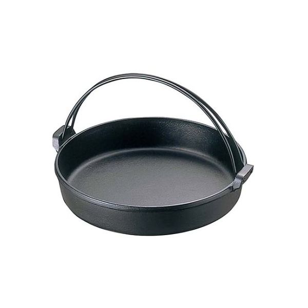 1643200 南部 鉄 すきやき鍋 ツル付 28cm 20040 4940210200400