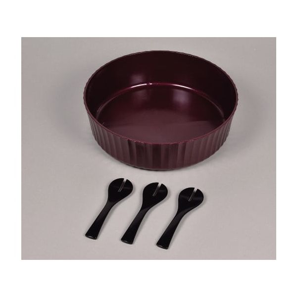 パール金属 D-506 すしパーティー 漆器風手巻き・ちらし寿司4点セット 赤溜 D506【キャンセル不可】 し..