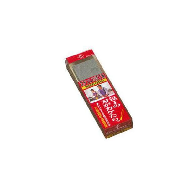ナニワ研磨 QA-0020 ステンレス包丁用砥石 台付 #220 荒砥石