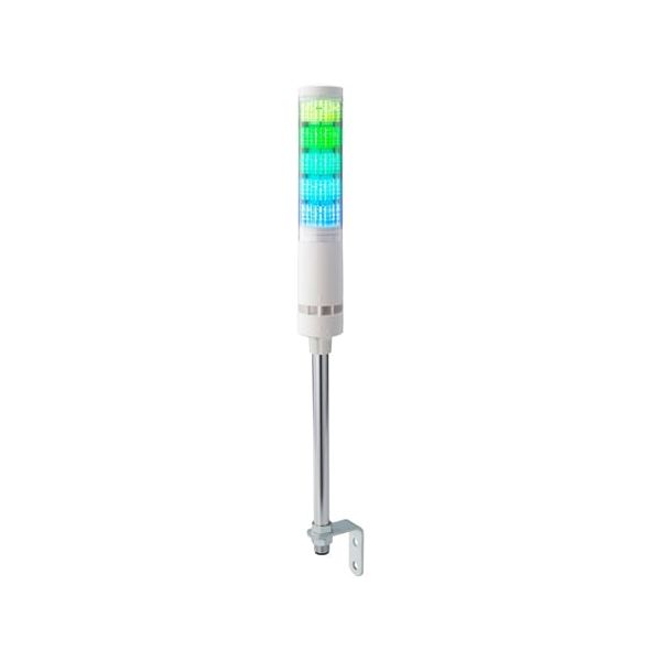 (LINEクーポン有)翌日出荷 パトライト LA6-5DLJWN-RYGBC LEDヒョウジトウ LED積層情報表示赤黄緑青白 LA65DLJWNRYGBC
