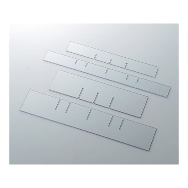 レターケース・フロアケースの引き出しを分割●A4タテ型・浅引出し用 ●ヨコ仕切用 ●本体寸法：W229×D2×H30mm ●材質：透明硬質塩ビ ●入数：5枚入 ※取り寄せ品となることがあり、出荷まで一週間から10日かかる場合がございます。4902205876847