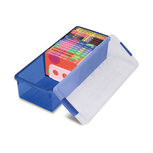 伊勢藤 I-179-BL コミック本収納ケース ブックス ブルー I179BL