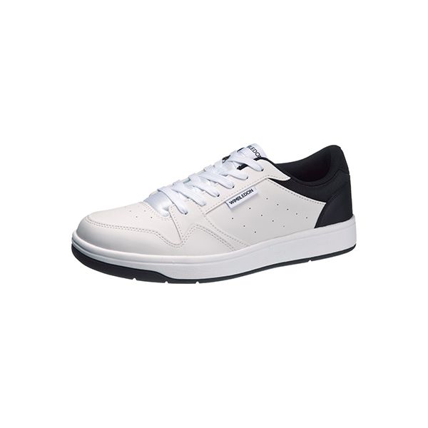 (LINEクーポン有)アサヒシューズ ASAHI 4963507430830 KF74383 ウィンブルドン 050 ホワイト／ブラック 27.0cm(4.0)