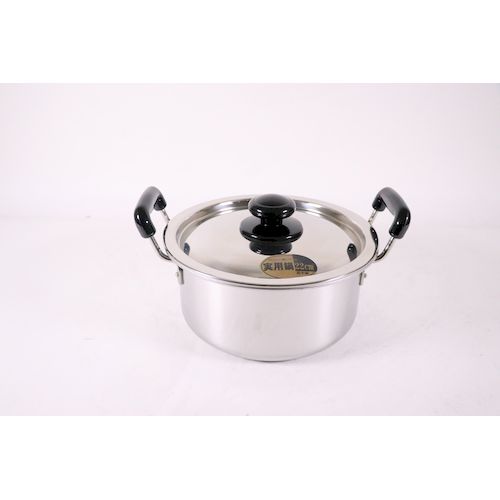 【1個入】4949362389094 カンダ 18−0モリブデン実用鍋 両手 22cm 4．2L