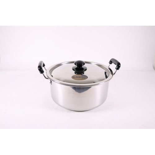 【1個入】4949362389124 カンダ 18−0モリブデン実用鍋 両手 30cm 9．3L