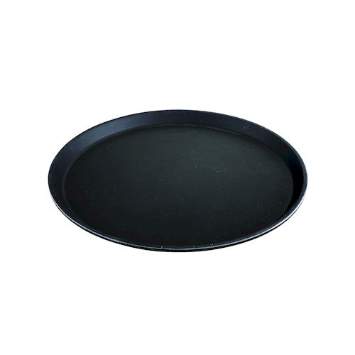 99511118373 CAMBRO キャンブロノンスリップトレー丸型1400CT−BKブラックサテン